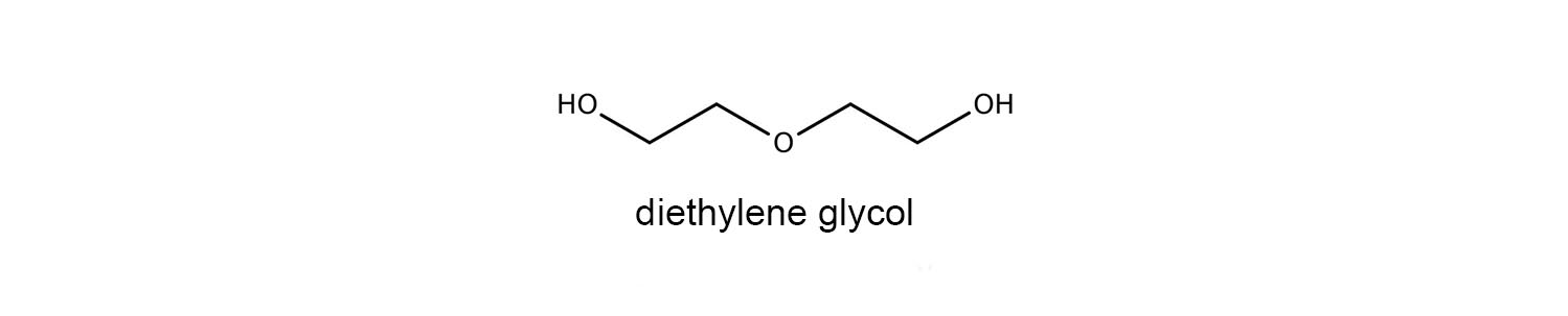 دی اتیلن گلیکول جایگزین گلیسیرین