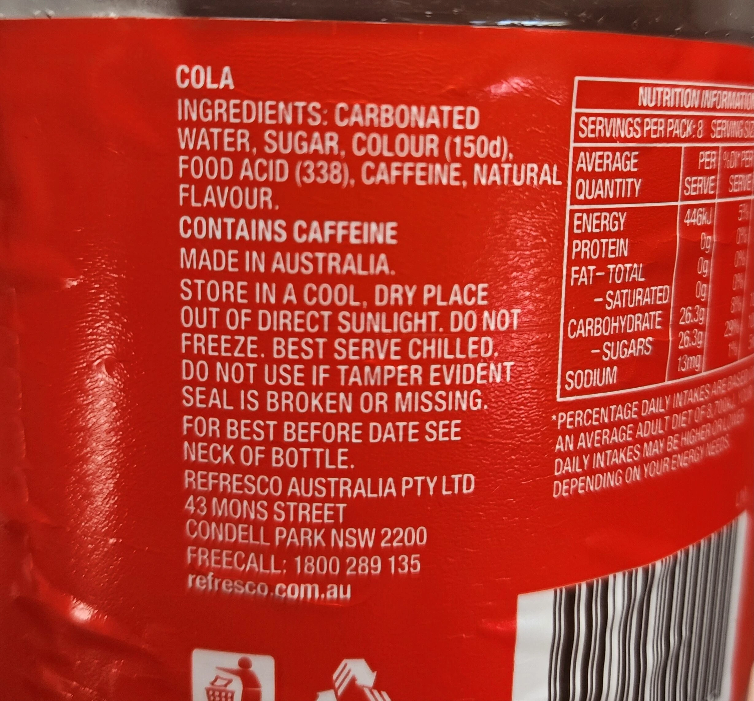 مواد تشکیل دهنده نوشابه مشکی چیست